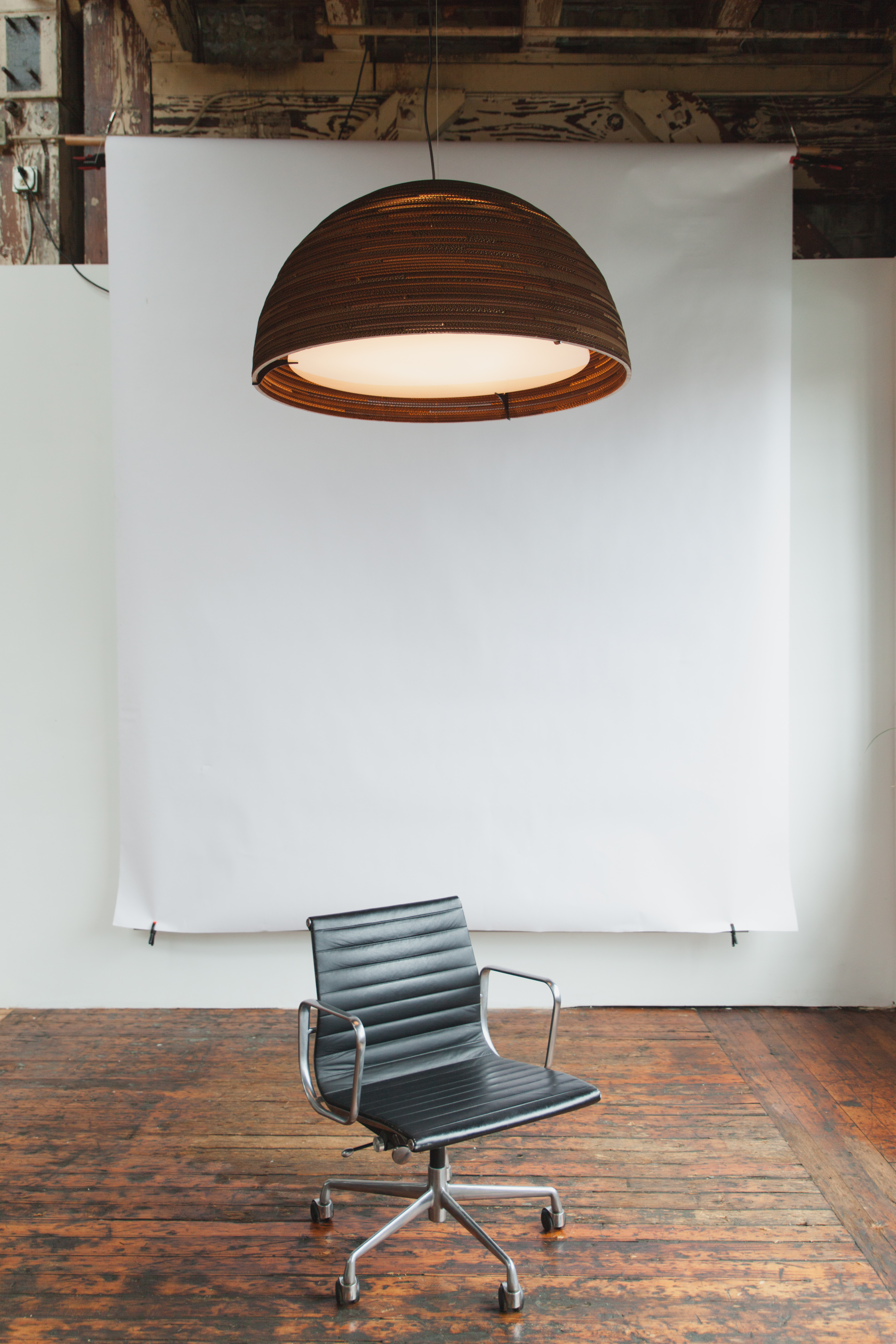 Scraplights Dome 36 Pendant Light by Graypants Pendant Lamps